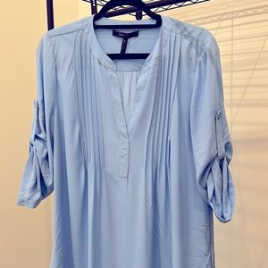 BCBG maternity tunic, periwinkle